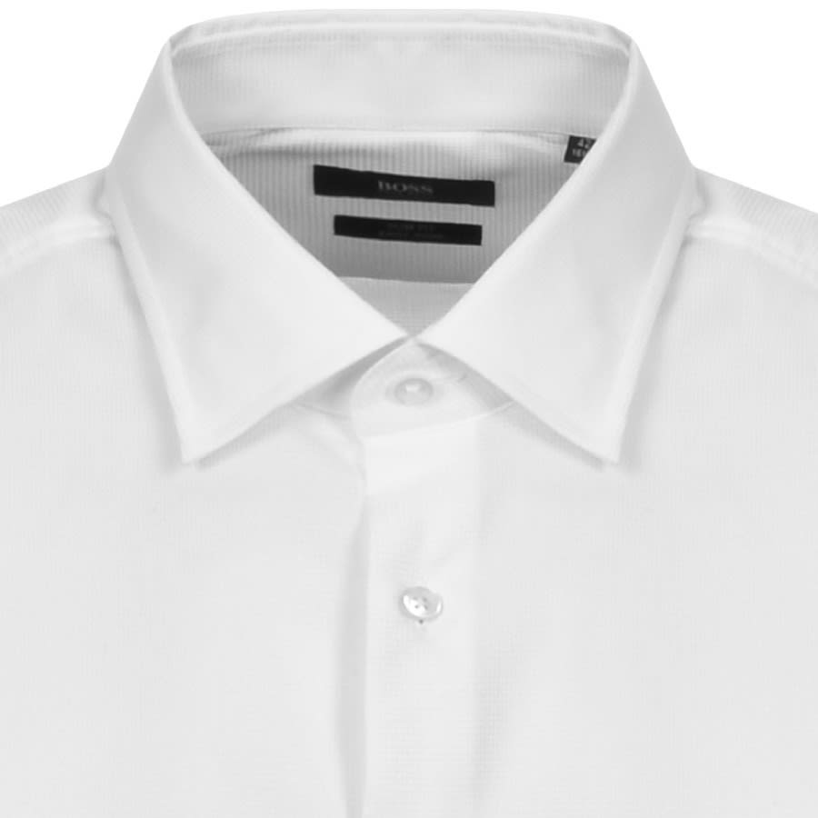 Alternative Image for ProductBOSS Jango Slim Fit Long Sleeve Shirt White3